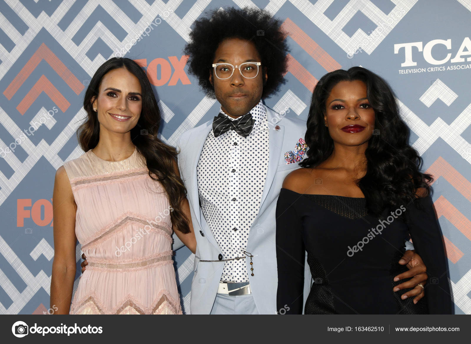 Джордана Брюстер, Джонатан Фернандес, Киша Шарп – Стоковое.