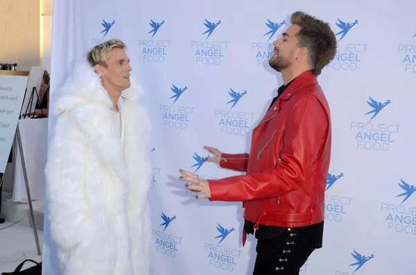 Aaron Carter, Adam Lambert — Foto de Stock