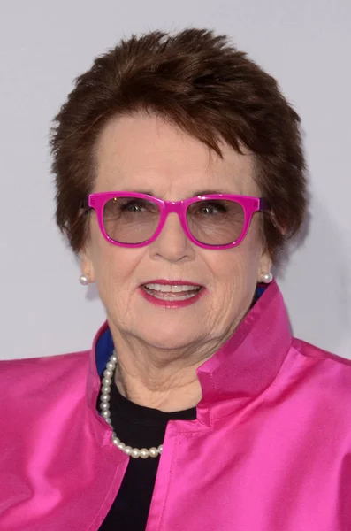 Joueur de tennis professionnel Billie Jean King — Photo