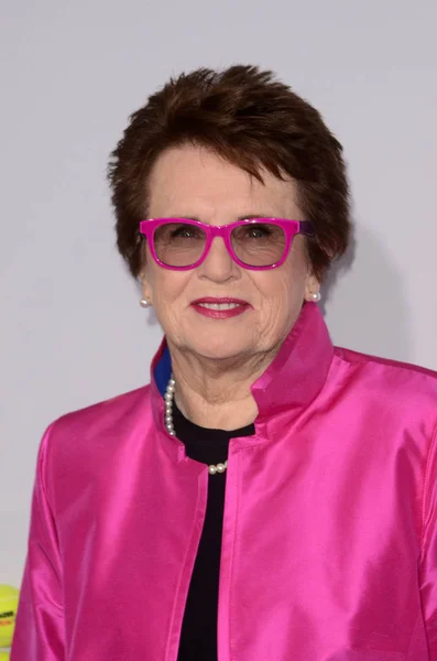 Tennista professionista Billie Jean King — Foto Stock