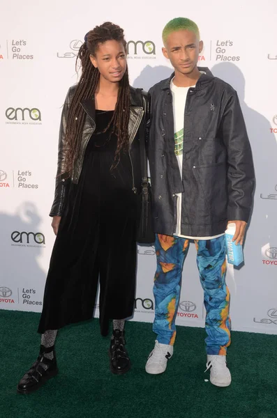 Jaden Smith and Willow Smith 2012 Kids Choice Awards held at Galen