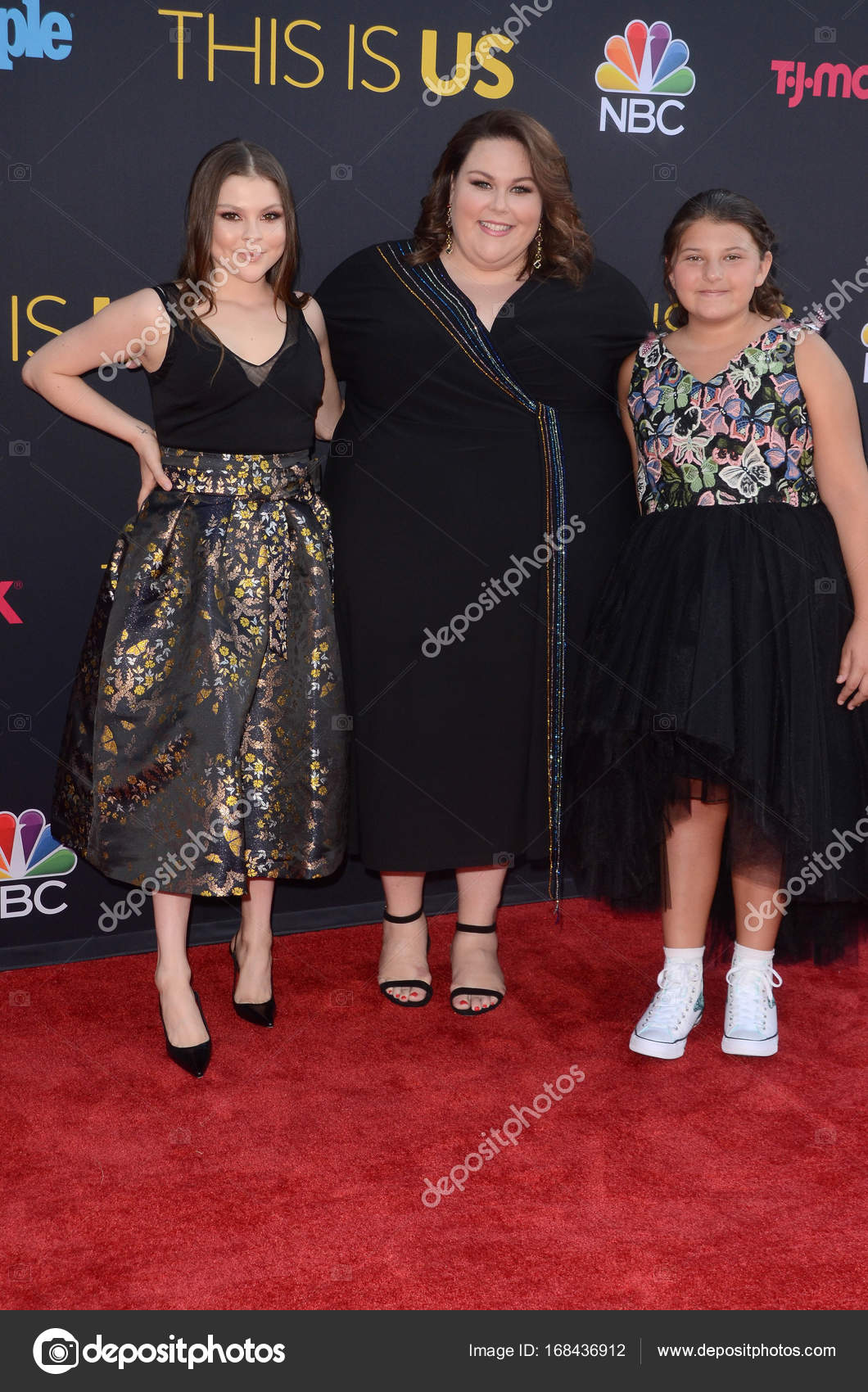 Hannah Zeile, Chrissy Metz, Mackenzie Hancsicsak – Stock Editorial ...