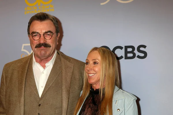 Tom Selleck, Jillie Mack — Stock Photo, Image