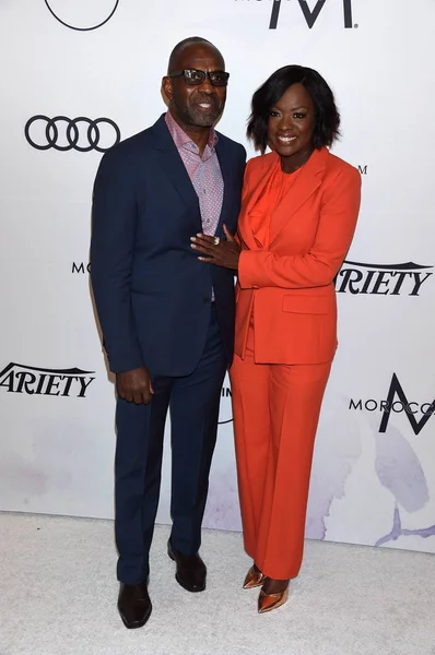 Julius Tennon, Viola Davis — Stock Photo, Image