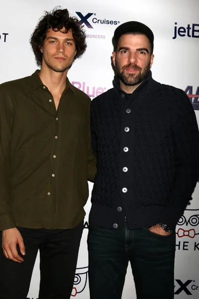 Miles McMillan, Zachary Quinto — Stockfoto