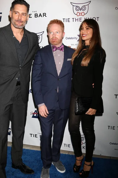 Joe Manganiello, Jesse Tyler Ferguson, Sofia Vergara — Stock Photo, Image