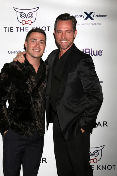 Colton Haynes, Jeff Leatham — Stockfoto