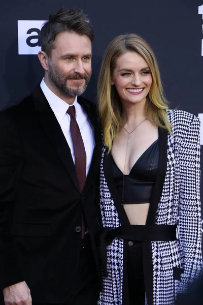 Lydia hearst, chris hardwick — Stok fotoğraf