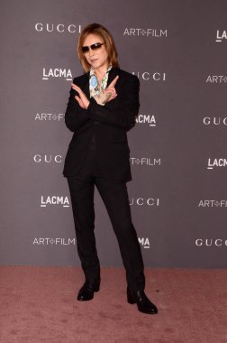 müzisyen Yoshiki Lacma resim ve Film Gala