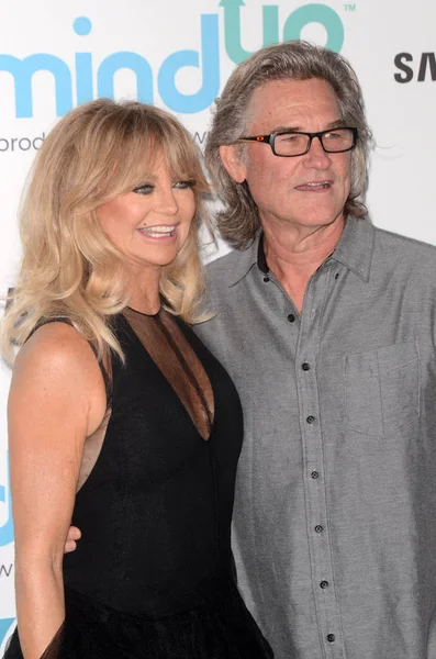 Actors Goldie Hawn, Kurt Russell — Stock Photo, Image