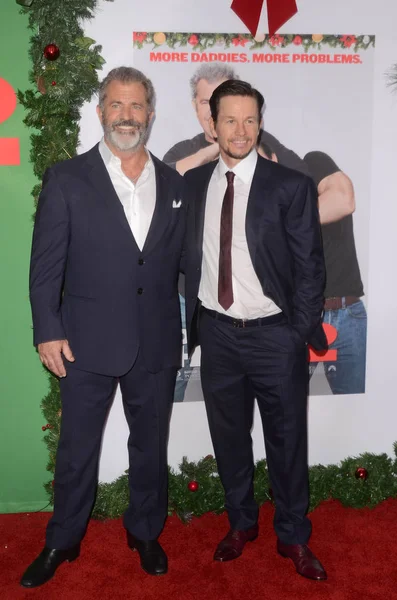 Mel Gibson, Mark Wahlberg — Stockfoto