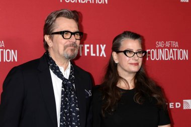 aktör Gary Oldman ile karı Gisele Schmidt