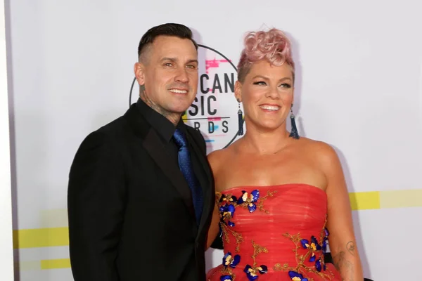 Pink y Carey Hart — Foto de Stock