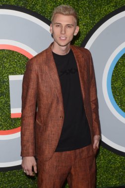 Şarkıcı makineli tüfek Kelly, Gq Men sene 2017 parti, Chateau Marmont, Los Angeles, Ca