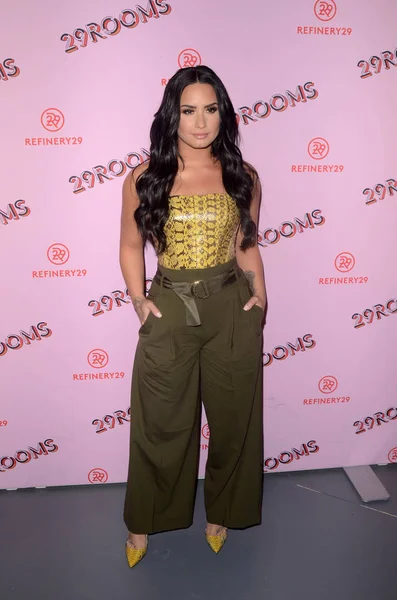 Zpěvačky Demi Lovato — Stock fotografie