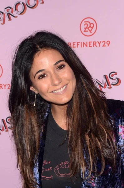 Actress Emmanuelle Chriqui 29Rooms West Coast Debut Presented Refinery29 Row — Stock Photo, Image