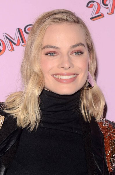 Actress Margot Robbie 29Rooms West Coast Debut Presented Refinery29 Row Royalty Free Stock Images