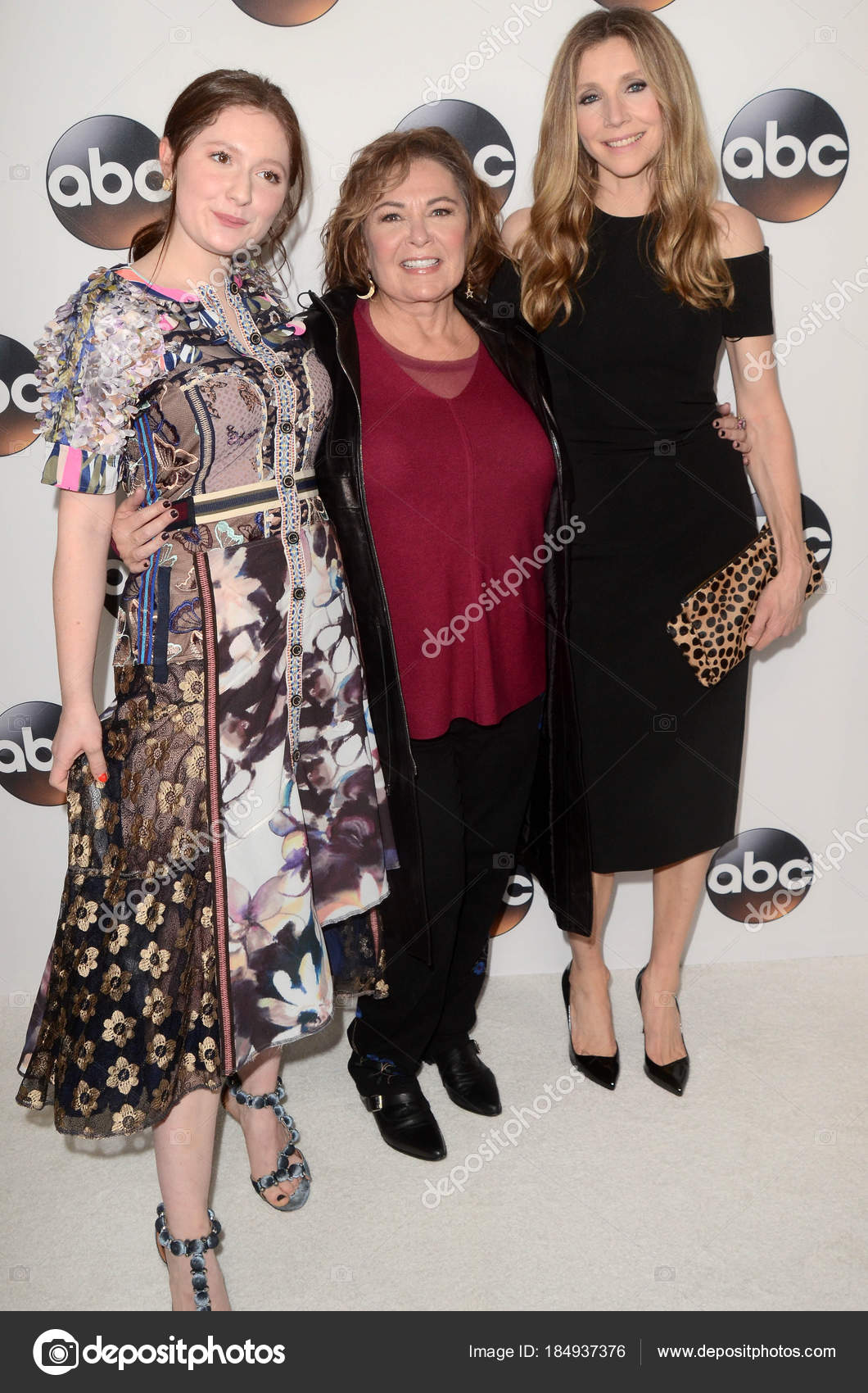 Emma Kenney Roseanne Barr Sarah Chalke Stock Editorial Photo C S Bukley 184937376