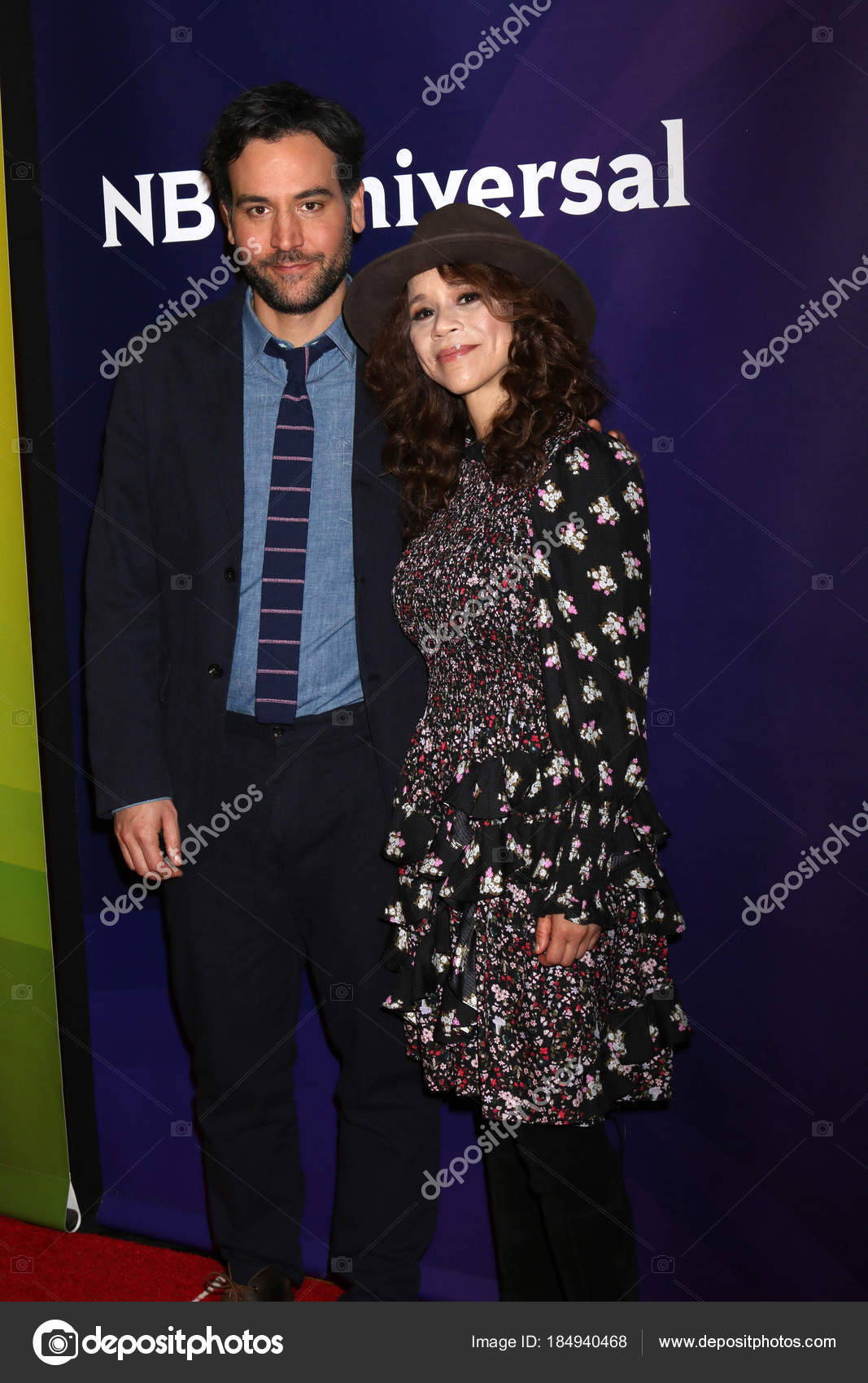 Josh Radnor Rosie Perez Stock Editorial Photo C S Bukley Josh Radnor Rosie Perez Stock Editorial Photo C S Bukley
