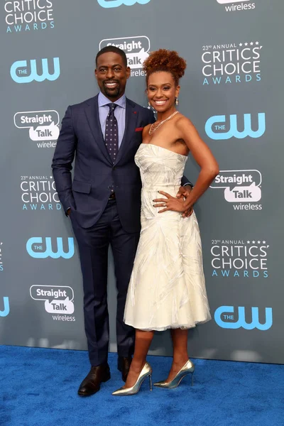 Sterling K Brown, Ryan Michelle Bathe — Stock Photo, Image