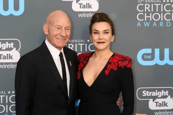 Patrick Stewart, ηλιόλουστη Ozell — Φωτογραφία Αρχείου