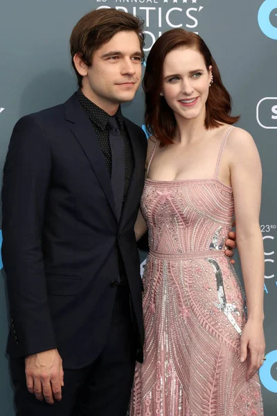 Jason Ralph, Rachel Brosnahan — Stock Photo, Image