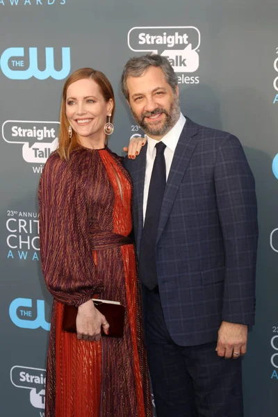 Leslie Mann, Judd Apatow — Fotografia de Stock