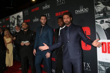 Oshea Jackson Jr, Pablo Schreiber, 50 Cent, Gerard Butler