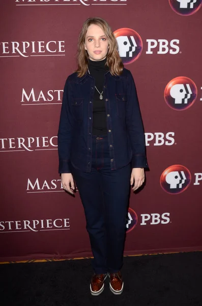 Maya Hawke Little Women Photocall 2018 Tca Winter Langham Hotel — Stockfoto