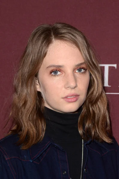 Maya Hawke Little Women Photocall 2018 Tca Winter Langham Hotel — Stock Photo, Image