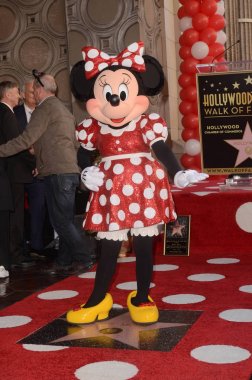 Hollywood Walk of Fame töreni Minnie fare Star'da, Minnie Mouse