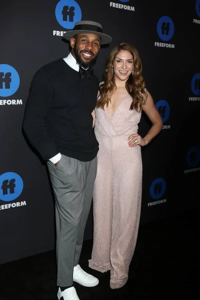 Stephen Boss, Allison Holker — Stock Photo, Image