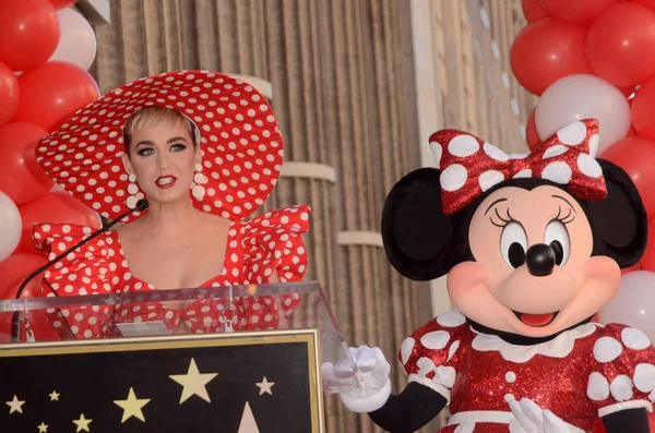 Minnie Mouse, Katy Perry — Foto de Stock
