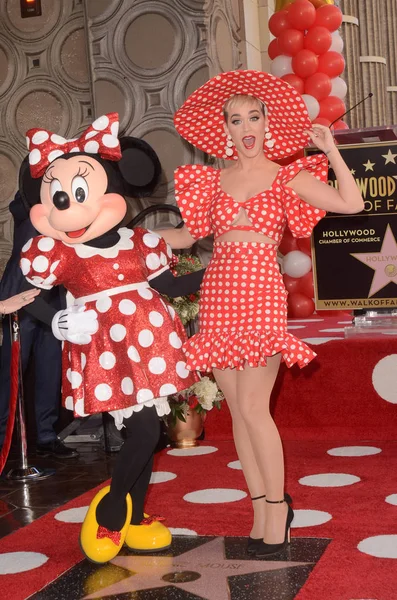 Minnie Mouse, Katy Perry — Zdjęcie stockowe