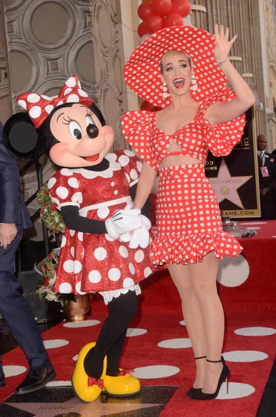 Minnie Mouse, Katy Perry — Zdjęcie stockowe