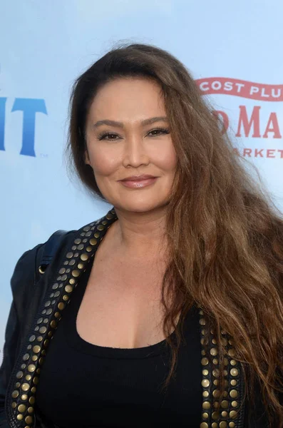 Schauspielerin tia carrere — Stockfoto