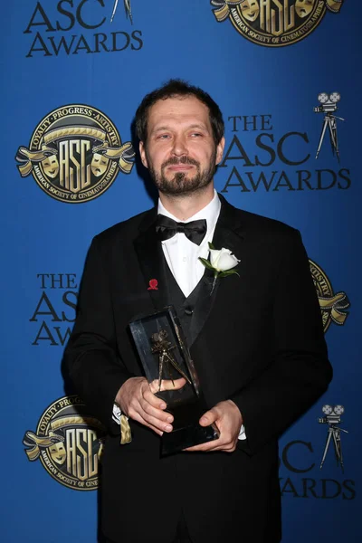 Piotr Mart 32Nd American Society Awards Operatorów Dolby Sala Balowa — Zdjęcie stockowe