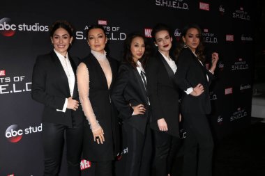 Natalia Cordova-Buckley, Ming-Na Wen, Maurissa Tancharoen, Elizabeth Henstridge, Chloe Bennet