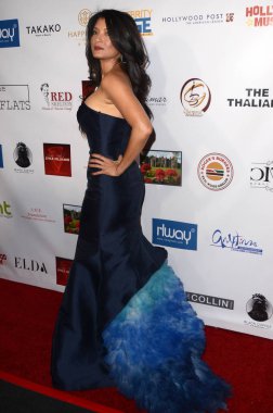 Kelly Hu, 3 yıllık Roger Neal stil Hollywood Oscar ile ilgilenen akşam yemeği, Hollywood Müzesi, Hollywood, Ca 03-04-18