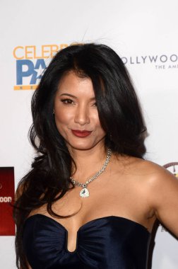 Kelly Hu, 3 yıllık Roger Neal stil Hollywood Oscar ile ilgilenen akşam yemeği, Hollywood Müzesi, Hollywood, Ca 03-04-18
