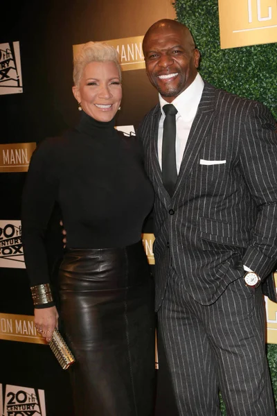 Rebekka King Crews Terry Crews Geleneksel Icon Mann Oscar Yemeği — Stok fotoğraf