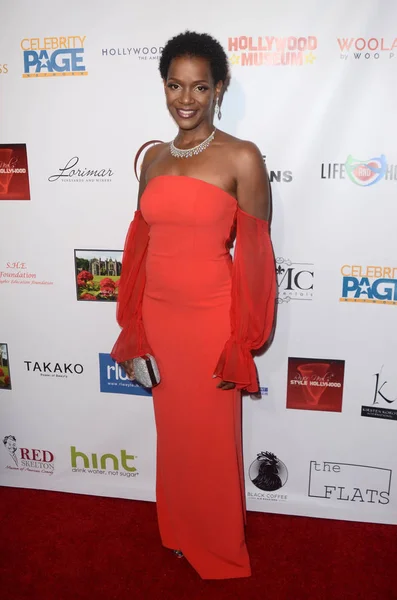 Kelsey Scott 3Rd Annual Roger Neal Style Oscar Viewing Dinner — Stok Foto