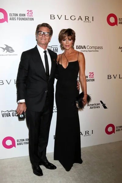 Harry Hamlin, Lisa Rinna — Foto de Stock