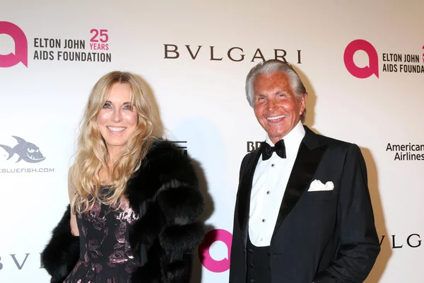 Alana Stewart, George Hamilton — Stockfoto