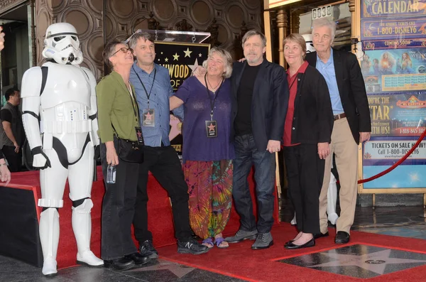 Mark hamill, Familie — Stockfoto