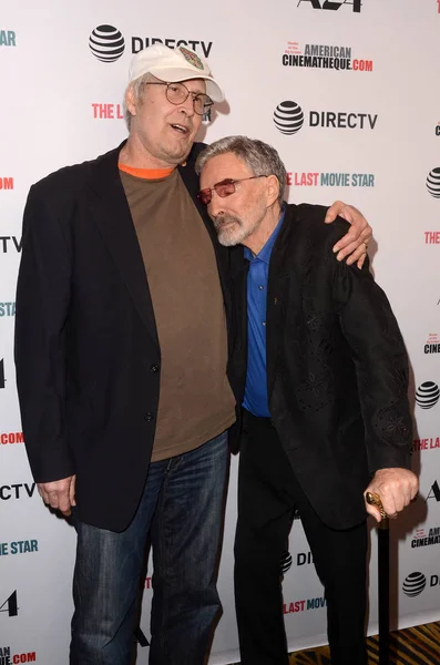 Chevy Chase, Burt Reynolds — Stock Photo, Image