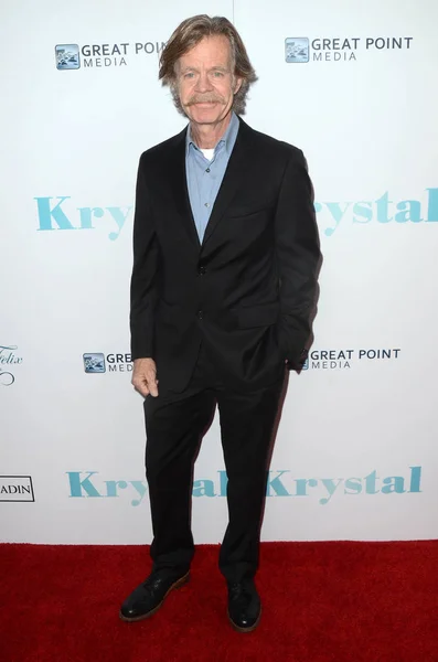 William Macy Krystal Premiere Arclight Hollywood — Zdjęcie stockowe