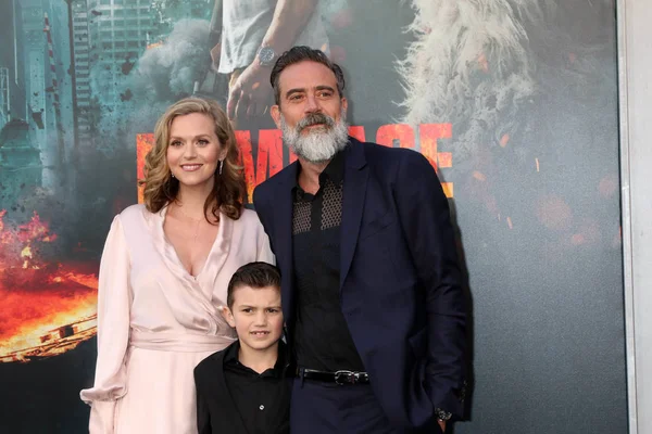 Hilarie Burton, Augustus Morgan, Jeffrey Dean Morgan — Fotografia de Stock