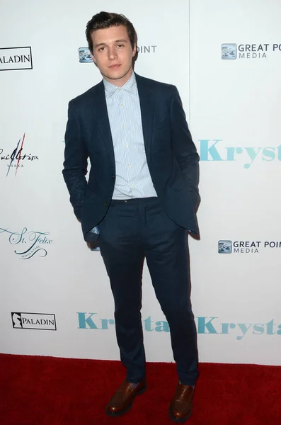 Nick Robinson Krystal Premiere Arclight Hollywood — Stock Photo, Image