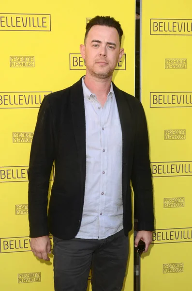 Colin Hanks Noche Apertura Belleville Red Carpet Pasadena Playhouse Pasadena — Foto de Stock